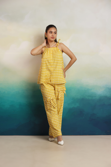 Yellow Bloom Cord Set