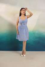Load image into Gallery viewer, Blueberry Pop Mini Dress
