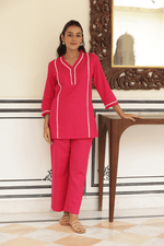 Load image into Gallery viewer, Roseate Cotton Cord-Set
