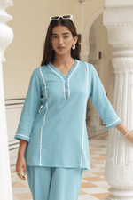 Load image into Gallery viewer, Blueshell Cotton Cord-Set
