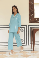 Load image into Gallery viewer, Blueshell Cotton Cord-Set
