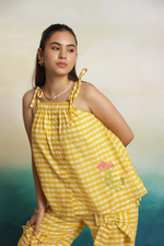 Load image into Gallery viewer, Yellow Bloom Top
