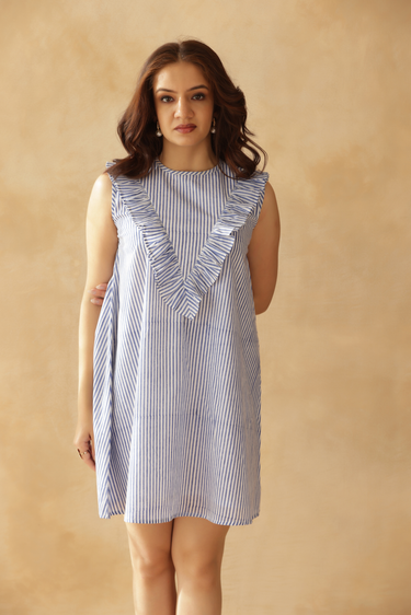 Elio Ruffle Dress