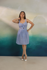 Load image into Gallery viewer, Blueberry Pop Mini Dress
