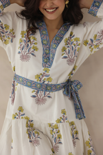 Load image into Gallery viewer, Iraani Bloom Mini Dress
