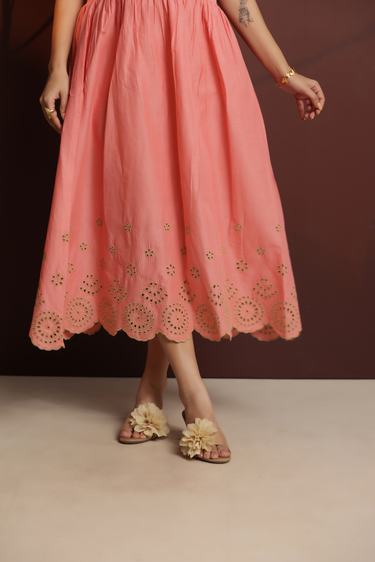 Blush Horizon Maxi Dress