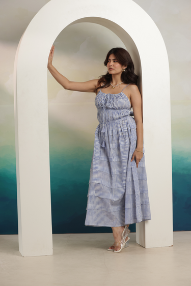 Skyfall Layered Maxi Dress