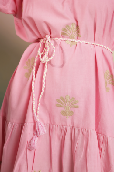 ROSE BLOOM MINI DRESS