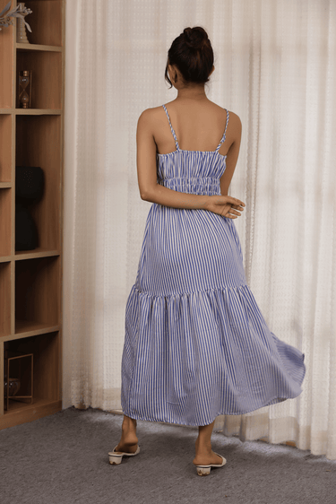 Iris Strappy Midi Dress