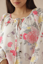 Load image into Gallery viewer, Ivory Flora Dress
