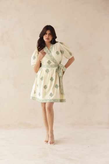 PASTEL GRACE MINI DRESS