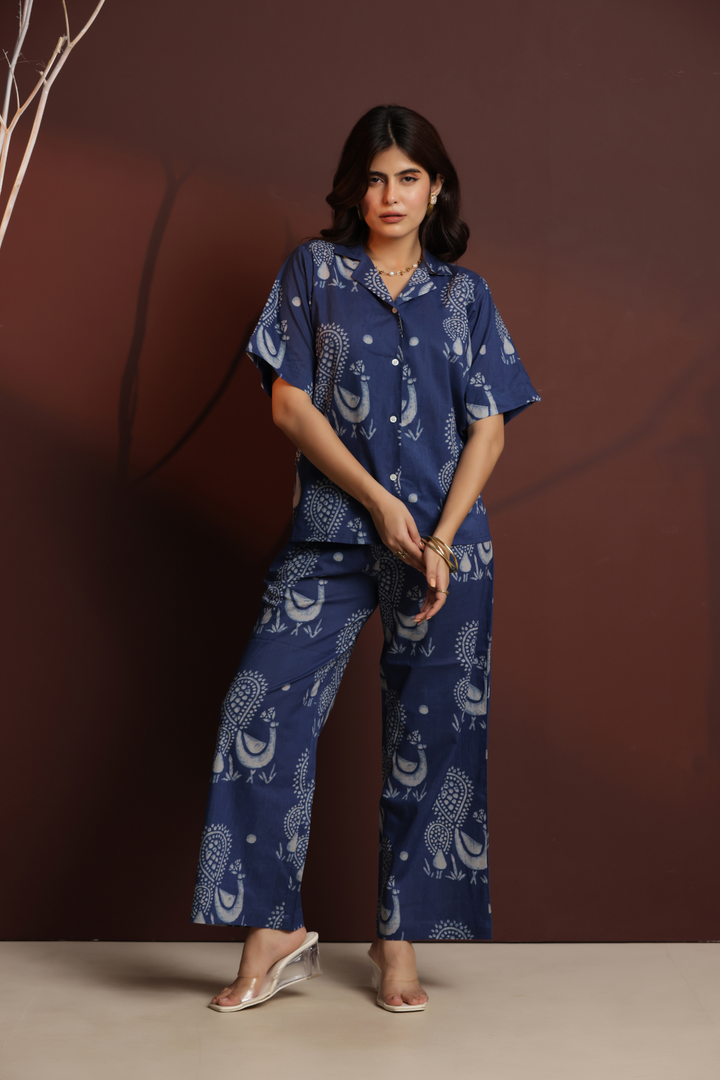Peacock Bloom Cord-Set
