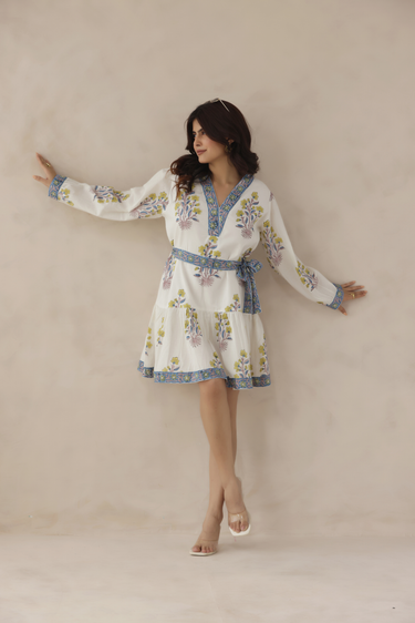 Iraani Bloom Mini Dress