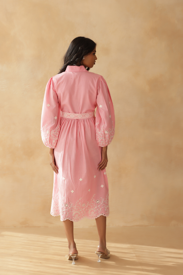 Petal Dream Shirt Dress