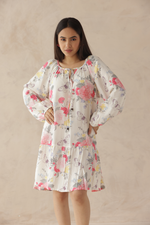 Load image into Gallery viewer, Ivory Flora Dress
