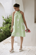Load image into Gallery viewer, Rosie Mini Dress- Green
