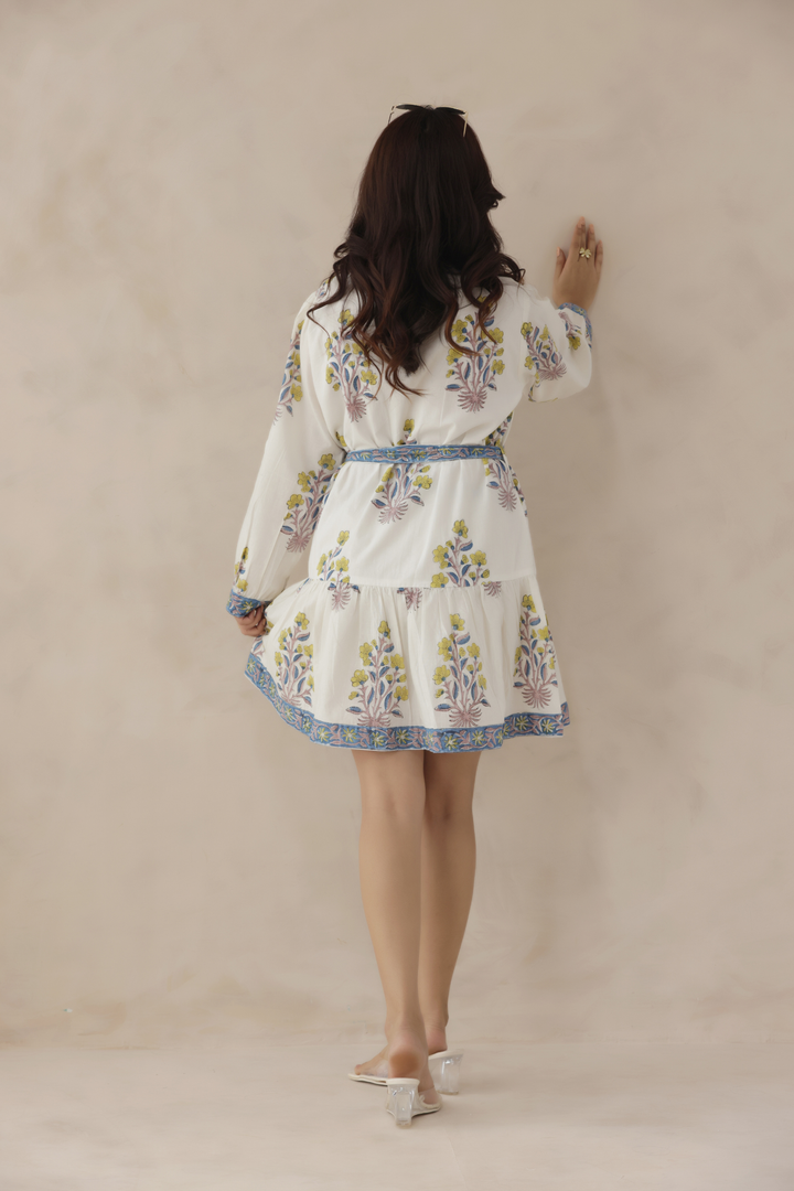 Iraani Bloom Mini Dress