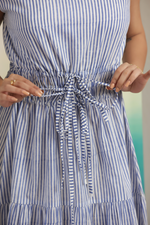 Load image into Gallery viewer, Victoria Stripe Maxi Dress
