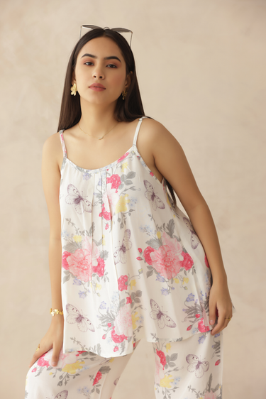 Ivory Flora Cord-Set