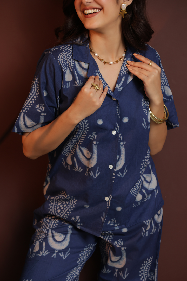 Peacock Bloom Cord-Set