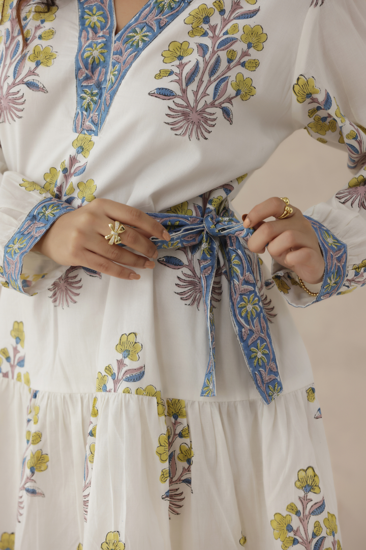 Iraani Bloom Mini Dress