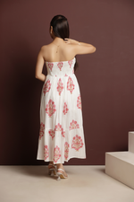 Load image into Gallery viewer, Rose Garden Strapless Dress
