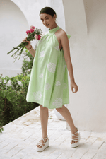Load image into Gallery viewer, Rosie Mini Dress- Green
