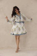 Load image into Gallery viewer, Iraani Bloom Mini Dress
