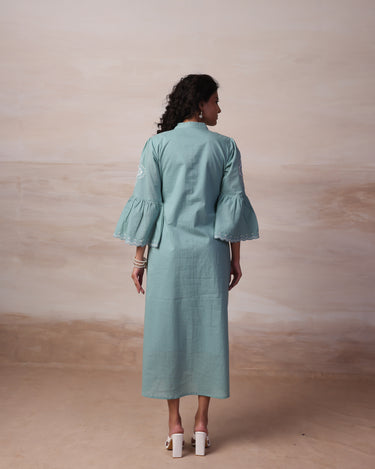 Sage Bloom Dress
