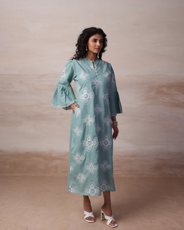 Sage Bloom Dress