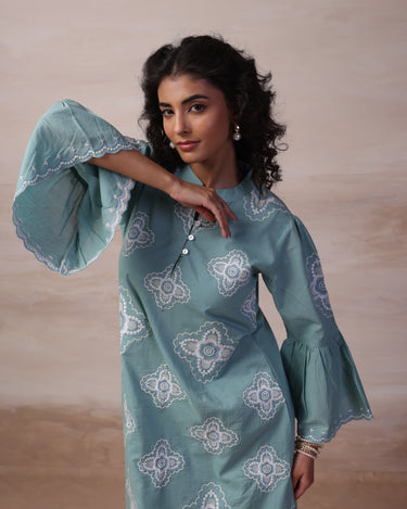 Sage Bloom Dress