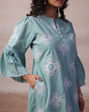 Sage Bloom Dress
